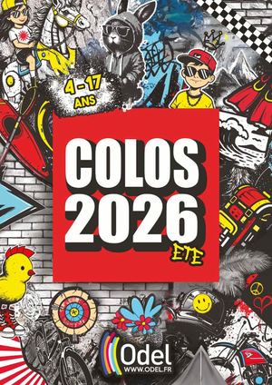 Plaquette colo été 2026
