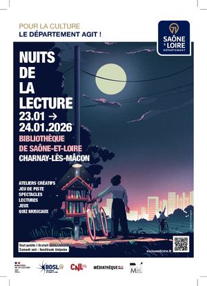 Plaquette des Nuits De La Lecture 2026