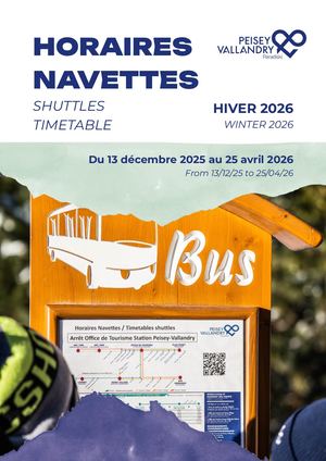 Navettes Peisey-Vallandry