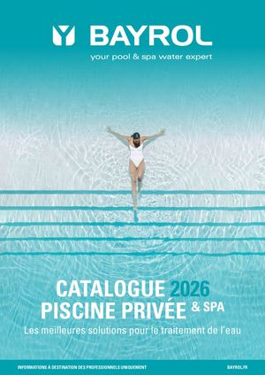 Catalogue 2026 FR - Piscine Privée