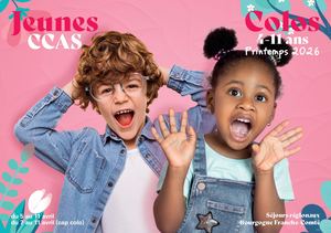 Territoire Bourgogne Franche-Comté - Séjours Jeunes ⁬Printemps 2026 + Bi