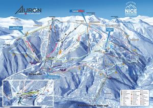 Plan des pistes