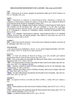 index bibliographique