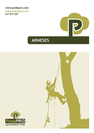 02 Arneses para Poda - Arboricultura - Trabajos Verticales - EPIS
