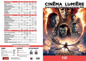 Programmation Cinéma