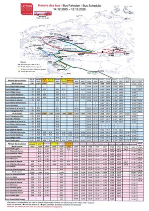 Horaire Bus 170