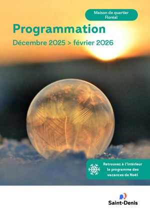 Programme périodique Maison de quartier Floréal