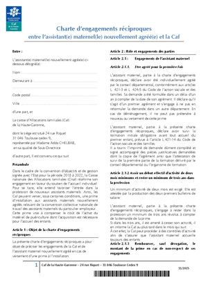 Piam Charte Signé Ac Engagement