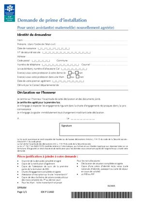 Piam Demande De Prime