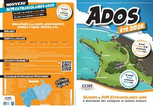 Brochure Séjour éTé 2026