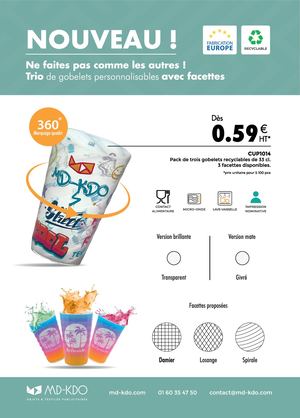 Flyer Gobelets Md Kdo