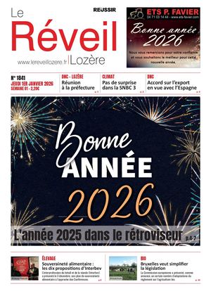Le Réveil Lozère du jeudi 1er janvier 2026