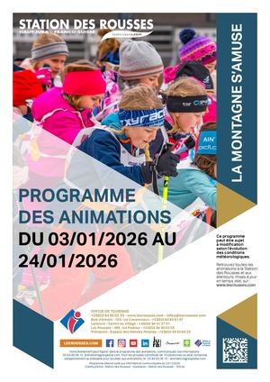 Programme des animations