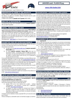 Flash Janvier 403