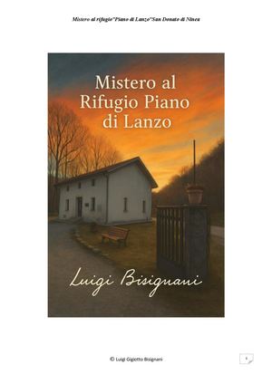 30 Mistero Al Rifugio”piano Di Lanzo”san Donato Di Ninea
