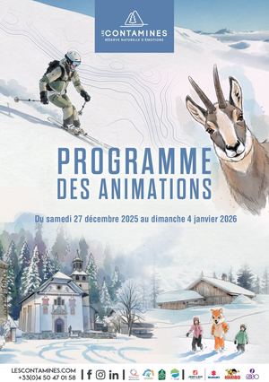 Programme des animations du 27 Décembre 2025 au 4 Janvier 2026