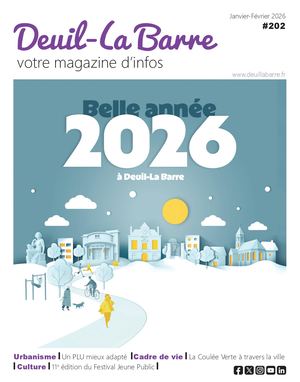 Deuil-La Barre #202 / Votre magazine d'infos /Janvier-Février 2026