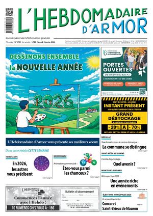 L'Hebdomadaire d'Armor n°3729 du samedi 3 Janvier 2026