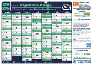 Calendrier Collecte 2026 EQUIHEN WEB