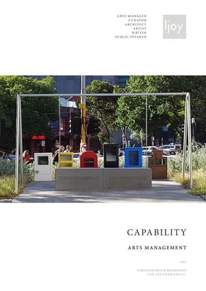 Arts Capability Statement