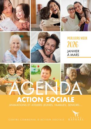 Agenda CCAS Janvier Fevrier Mars 2026