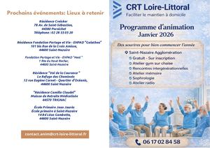 Programme Animation Du Crt Loire Littoral 2026