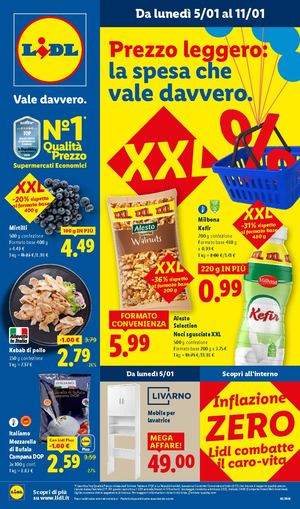 LIDL Offerte Valide Dal 5 01 Al 11 01 Volantino Settimanale 03 Compressed