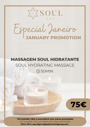 Promoção do mês do Soul Spa | Jupiter Algarve Hotel