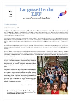 La Gazette Du LFF_numéro 3