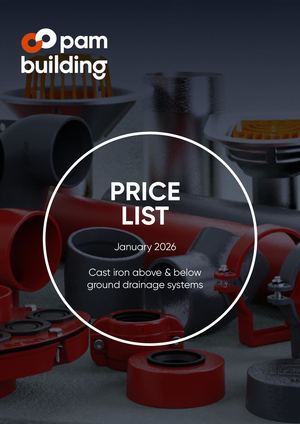 Pam Building 2026 Price List January