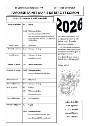 En communauté paroisiale