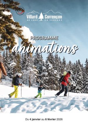 Programme d'animations Villard Corrençon