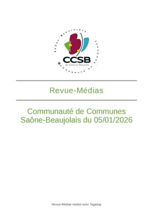 Revue de presse du 5 janvier 2026