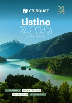 FRISQUET - Listino 2025