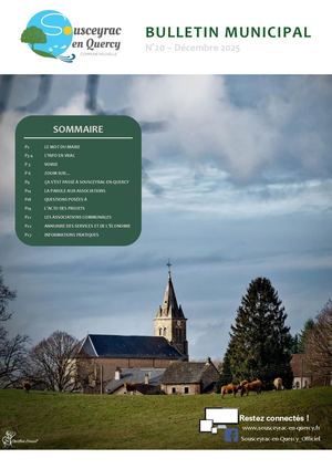 Bulletin Municipal N°20 Décembre 2025