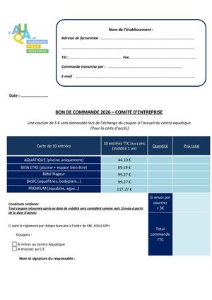 Bon De Commande Ce 2