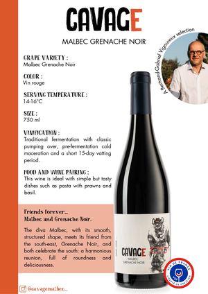 Technical Sheet Cavage Malbec Grenache Noir
