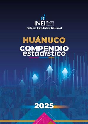 Compendio Estadistico Departamental Huanuco 2025