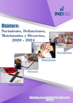 Hechos Vitales 2020 - 2024