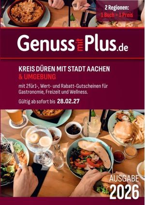 Gutscheinbuch Kreis Düren mit Stadt Aachen 2026