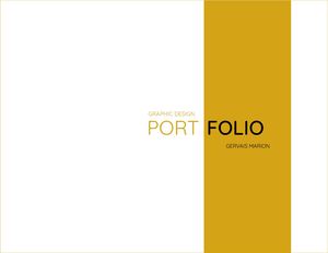 Portfolio GERVAIS Marion