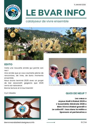 BVAR INFO N°1