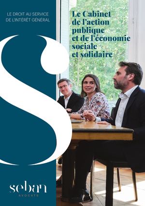 Plaquette SEBAN AVOCATS