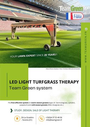 (ENGLISH) Light grass therapy LED Team Green