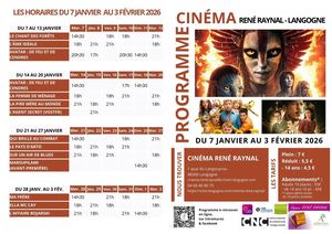 A l'affiche du Cinéma jusqu'au 3/02/26