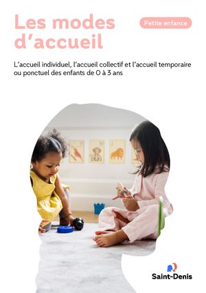 Les modes d’accueil des enfants de 0 à 3 ans