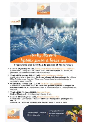 Univpop Infolettre Janv Fev 26