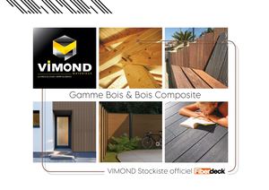 Gammes Bois et Bois Composite 2023