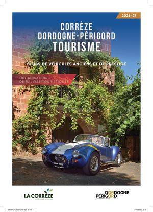 Brochure 2026 Corrèze Dordogne-Périgord / Clubs de véhicules anciens et de prestige