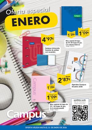 Oferta Especial Papelerías Enero 2026